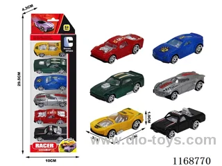 free wheel cars 6PCS