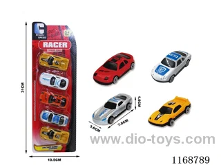6 types of free wheel cars 5PCS