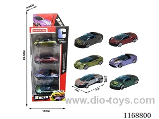 6 types of free wheel cars 4PCS