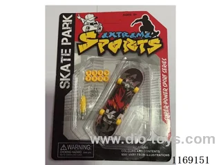 Finger skateboard - Alloy base (base graffiti pattern randomly mixed)