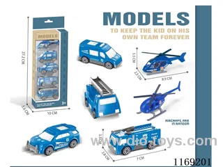 Sliding plastic car