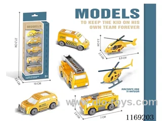 Sliding plastic car