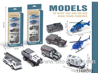 Sliding alloy car