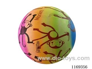 9 inch rainbow ball