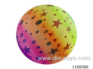 9 inch rainbow ball