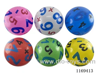 9 inch color printing ball