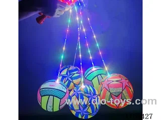 9 "Luminous Fitness Swing ball. - All kinds of random mix