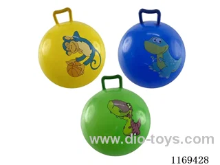 40CM handle ball - multi-color random mix