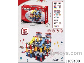 Splice track DIY City building 122pcs