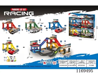 Assembled 4-in-1 scene parking lot