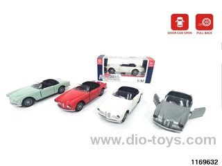 1:32 alloy pull back car