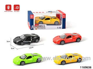 1:32 alloy pull back car