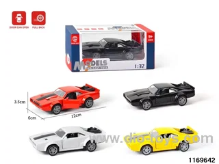1:32 alloy pull back car