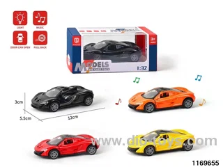 1:32 alloy pull back car W L/M