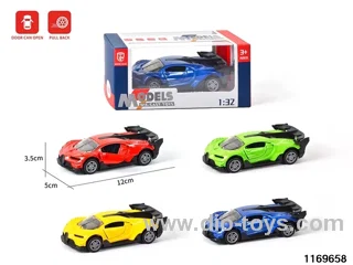 1:32 alloy pull back car