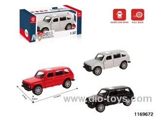 1:32 alloy pull back car