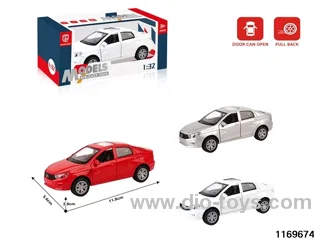 1:32 alloy pull back car