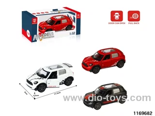 1:32 alloy pull back car