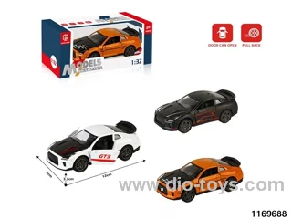 1:32 alloy pull back car