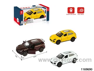 1:32 alloy pull back car