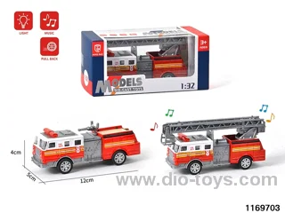 1:32 alloy pull back car W L/M