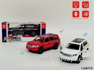 1:32 alloy pull back car W L/M