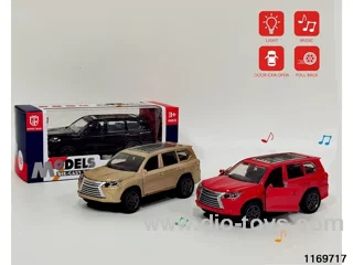 1:32 alloy pull back car W L/M