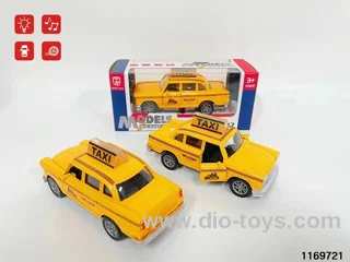 1:32 alloy pull back car W L/M
