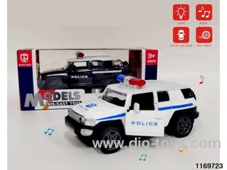 1:32 alloy pull back car W L/M