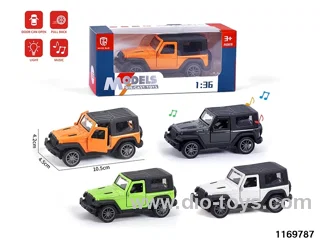 1:36 alloy pull back car W L/M