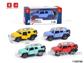 1:36 alloy pull back car