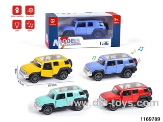 1:36 alloy pull back car W L/M