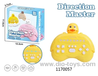 LITTLE YELLOW DUCK BOOSTS RHYTHM GAME MACHINE DECOMPRESSION TOY IN COLOR BOX
