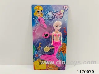 7 inch Mermaid Barbie with Lights