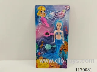 7 inch Mermaid Barbie with Lights