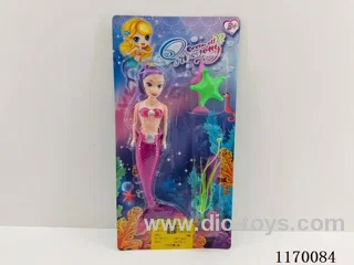 7 inch Mermaid Barbie with Lights