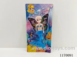 7 inch Mermaid Barbie with Lights