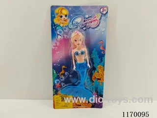 7 inch Mermaid Barbie with Lights