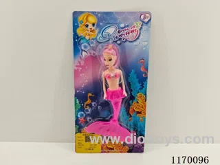 7 inch Mermaid Barbie with Lights