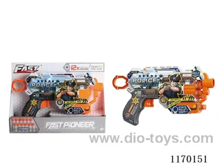 Manual UV-printed soft bullet gun