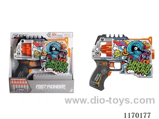 B/O UV-printed soft bullet gun
