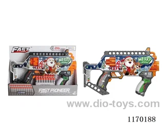 B/O UV-printed soft bullet gun