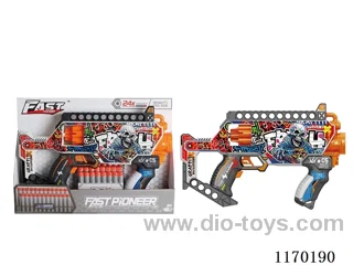 B/O UV-printed soft bullet gun