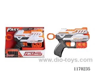 Manual soft bullet gun