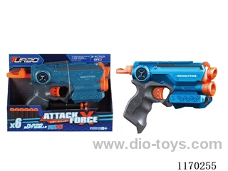 Manual soft bullet gun