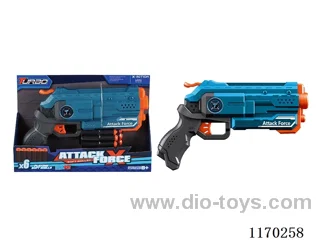 Manual soft bullet gun