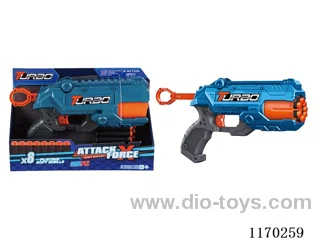 Manual soft bullet gun