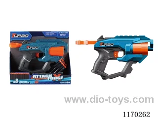 Manual soft bullet gun