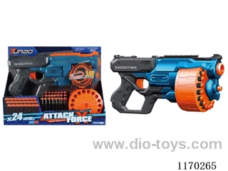 Manual soft bullet gun
