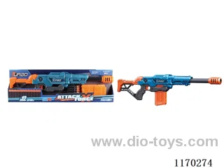 Manual soft bullet gun